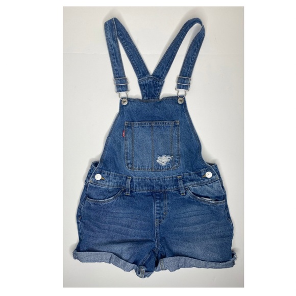 Levi's Other - Levi’s Kids Shortalls Sz 14 Reg